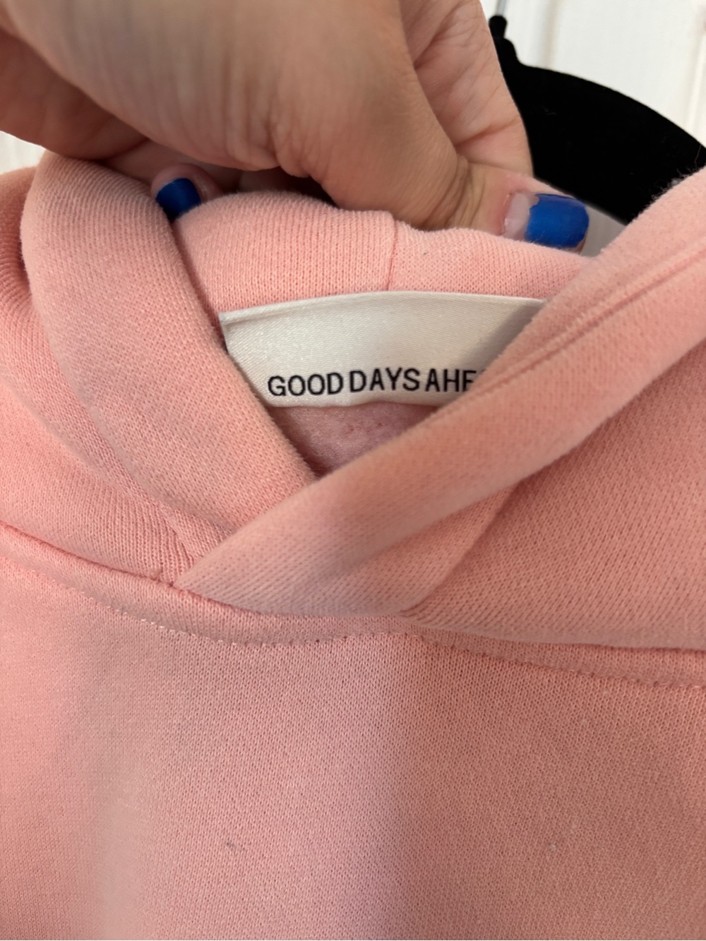 Comfrt Pastel Bubblegum Pink EXTREMELY OVERSIZED 2XL Hoodie Supersoft Lining - Picture 7 of 8